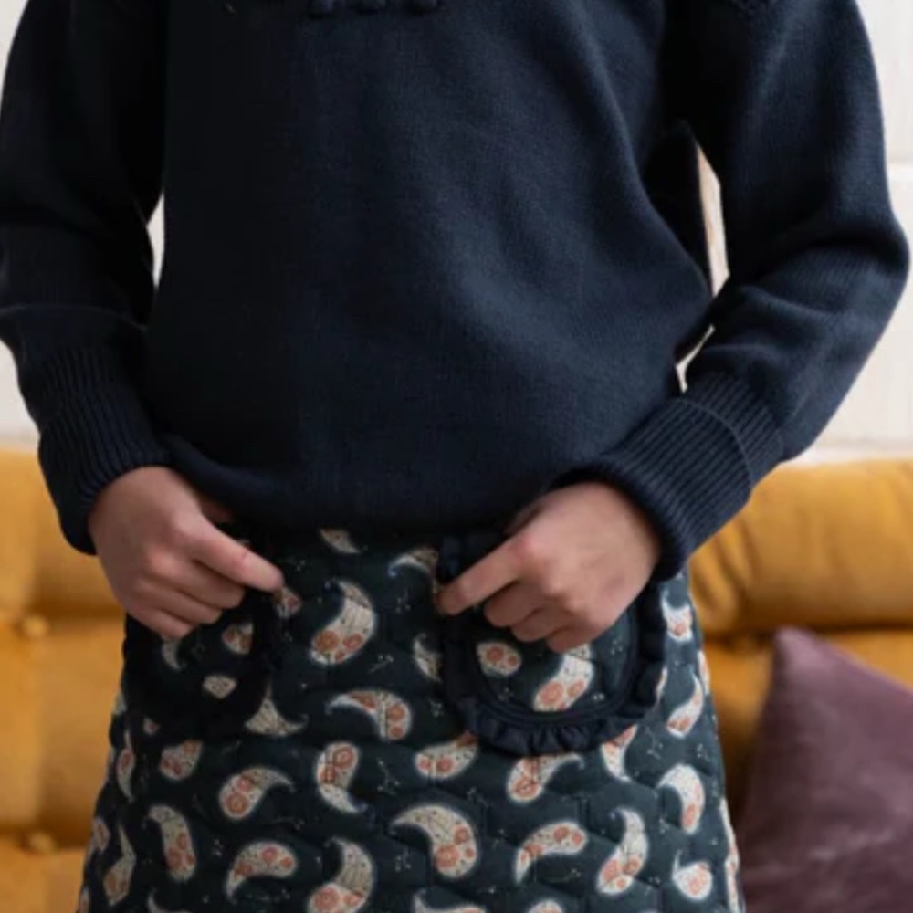Patterned Skirt quilted UK brand